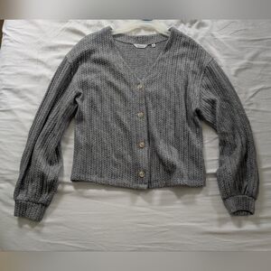 Reitmans Heather Gray Knit Sweater